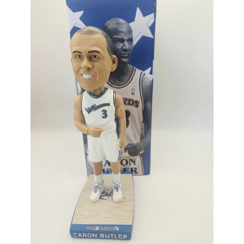 Caron Butler Bobblehead 2023 Washington Wizards 25th Anniversary W/Original Box